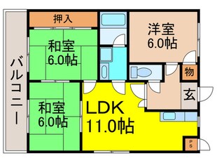 第２誠和ビルの物件間取画像